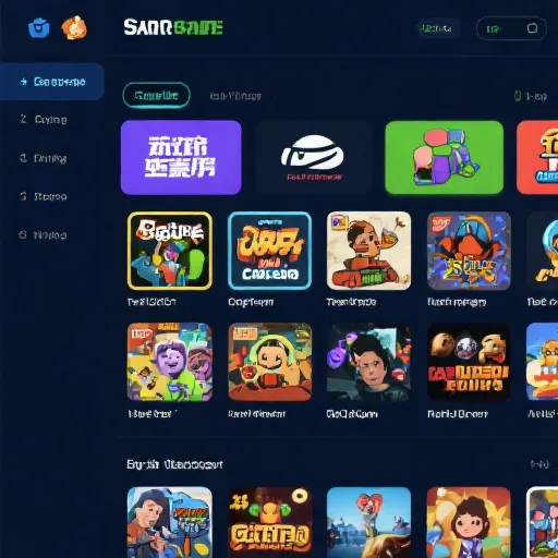 游戏选择界面截图